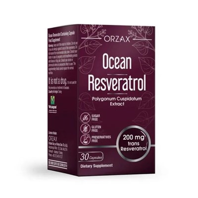 Resveratol Ocean Orzax капсулы 450мг 30шт