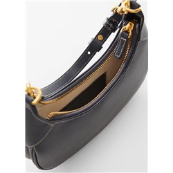 Bolso ovalado asa corta