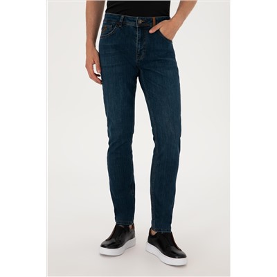 Erkek Yeşil Jean Pantolon