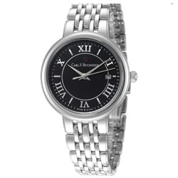 Carl F. Bucherer  Adamavi Quartz Black Dial Women's Watch