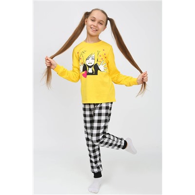 Детская пижама с брюками 91237 для девочки (джемпер, брюки) НАТАЛИ #885631
