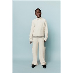 SOFT-TOUCH RIBBED SWEATER