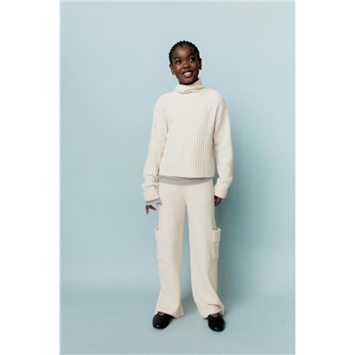 SOFT-TOUCH RIBBED SWEATER