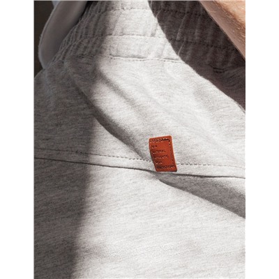 Шорты из тонкого футера с эластаном