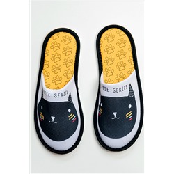 Тапки Стильные коты женские НАТАЛИ #734954