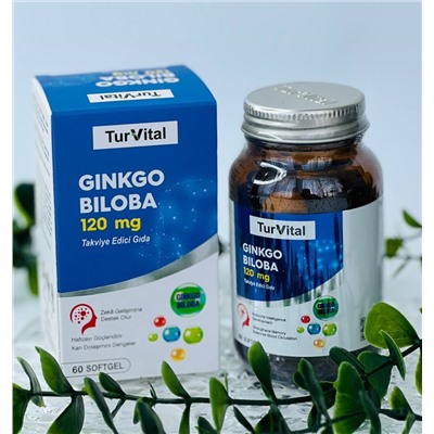 Ginkgo Biloba 60 softgel TurVital