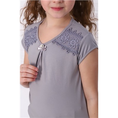 Виринея короткий рукав блузка детская