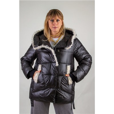 Зимняя куртка с меховой отделкой арт.2813