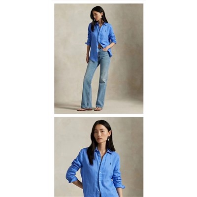 распродажа рубашка polol лен