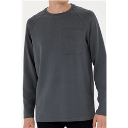 Erkek Antrasit Sweatshirt
