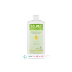 Cattier Gel Douche Thé matcha - Yuzu 1L