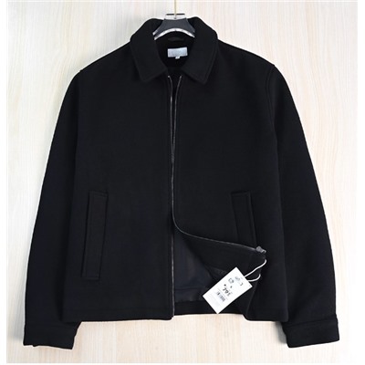 Мужская шерстяная куртка на молнии