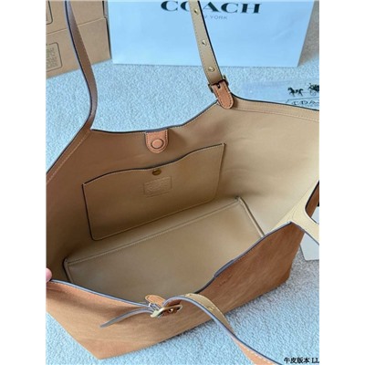 Шикарный замшевый шопер   COAC*H