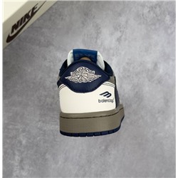 Travis Scott x Fragment Design x Air Jordan 1 Low OG SP AJ1 乔1 Balenciag*a