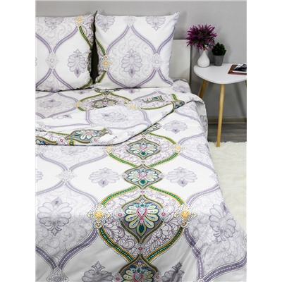 КПБ 1,5 сп бязь 120гр/м2 Текстильная коллекция Парадис твердая упаковка