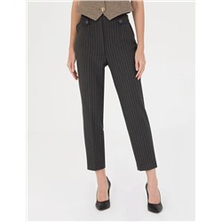 Antrasit Carrot Fit Kumaş Pantolon