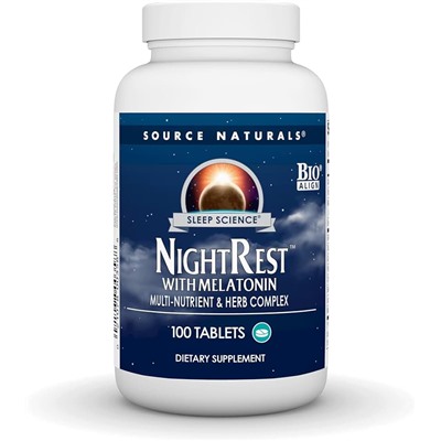 NightRest 100 tab SOURCE NATURALS