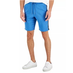 MICHAEL KORS Men's Logo Tape Fleece Shorts, Created for Macy's