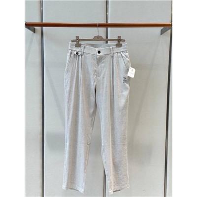 Мужские льняные брюки из комплекта   (5 цветов ) брунелл*о кучинелл*и