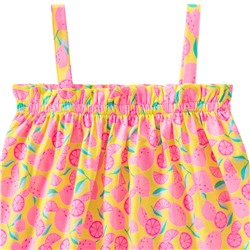 Mädchen Top mit Früchten allover
