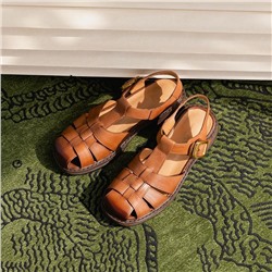 Женские кожаные босоножки, остаток партии с крупной фабрики