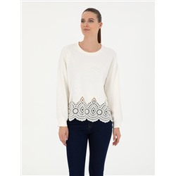 Ekru Comfort Fit Sweatshirt
