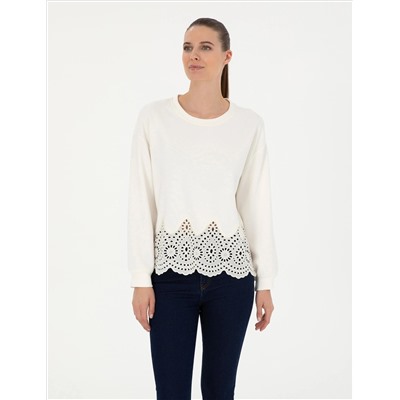 Ekru Comfort Fit Sweatshirt