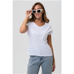 7158/1 однотон футболка женская