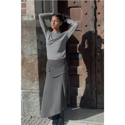 FALDA MIDI SOFT TACHAS