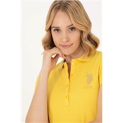 Kadın Sarı Örme Elbise