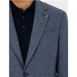 Koyu Mavi Slim Fit Ceket