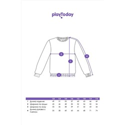Толстовка PLAYTODAY, 1088883