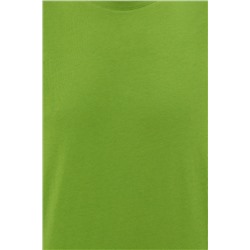 Erkek Elma Yeşili Bisiklet Yaka Tişört