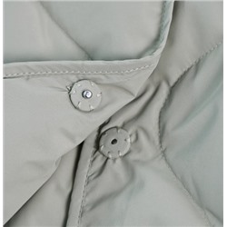 Женская куртка из белого утиного пуха