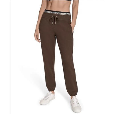 Calvin Klein Women's Performance Logo Stripe Jogger Sweatpants
