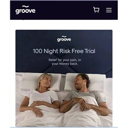 Ортопедическая подушка  Groov*e Pur*e Origina*l (ранее назывался Eas*y Sleape*r)  Оригинал