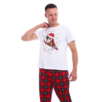 Пижама женская новогодняя Лошадка