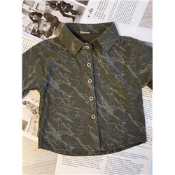 Рубашка Мягкий теплый вельветовый материал