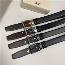 Мужской двухсторонний ремень  Mon*t Blan*c