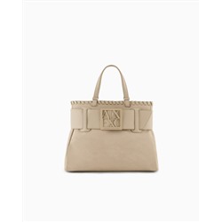 HANDBAG WITH ASV LOGO DETAIL