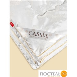 CASSIA ИРЕМ Одеяло 140х205, 1 пр., жаккард хл,виск.шелк/арт-шелк/микрогель Airsoft
