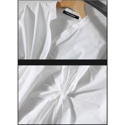 Рубашка женская из смесового хлопка и тенселя КАР*Л 😎