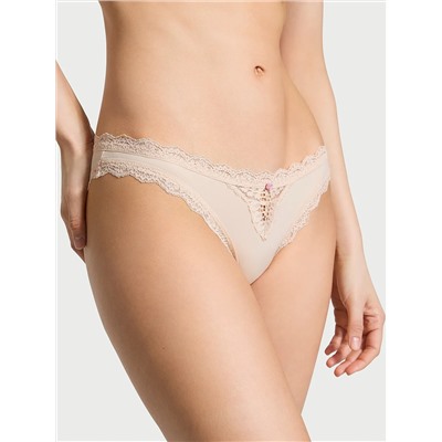 Dream Angels Lace-Trim Bikini Panty