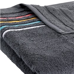 Duschtuch mit Streifenbordüre