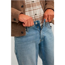 Vaquero recto Celeste