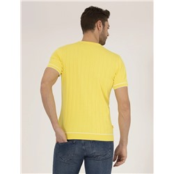 Açık Sarı Slim Fit Kazak