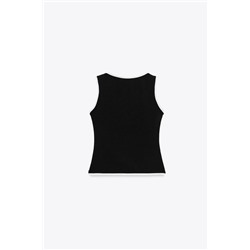 STRETCH CONTOURING WAISTCOAT TOP