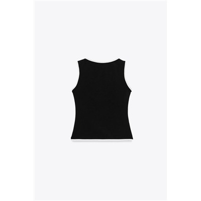 STRETCH CONTOURING WAISTCOAT TOP