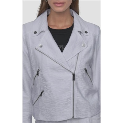 Crinkle Moto Jacket DKNY