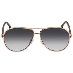 Carrera  Grey Gradient Pilot Unisex Sunglasses